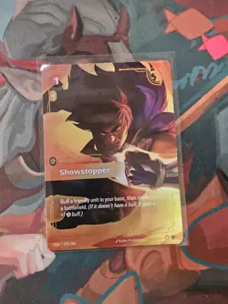 Riftbound TCG Showstopper Signature Spell Card 270/298 - Image 1