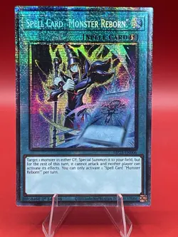 Spell Card "Monster Reborn" MP25-EN006 2025 Mega-Pack 1st Edition - Image 1