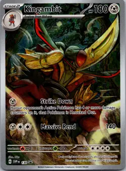 Kingambit 130 Sv: Scarlet & Violet Promo Cards Holo - Image 1