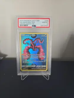 PSA 10 Galarian Moltres SWSH284 SWSH: Sword & Shield Promo Cards Holo - Image 1