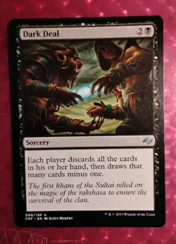 Mtg FATE REFORGED - DARK DEAL unplayed NM - Image 1