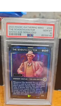 Magic The Gathering PSA 10!!Dr Who Serial 171/507 The Seventh Doctor #558 - Image 1