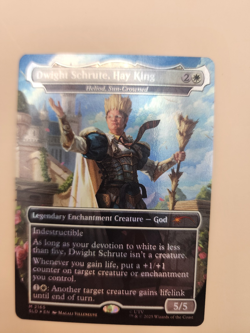 Dwight Schrute, Hay King - Heliod, Sun-Crowned The Office: Dwight's Destiny Foil - Image 3