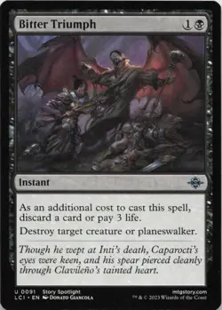 Bitter Triumph U The Lost Caverns of Ixalan 91 - LP MTG - Image 1