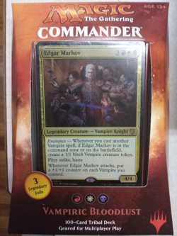 Magic the Gathering Vampiric Bloodlust Commander Sealed - Image 1