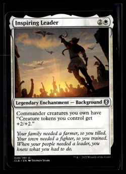 2022 Commander Legends: Battle for Baldur's Gate Inspiring Leader - Image 1