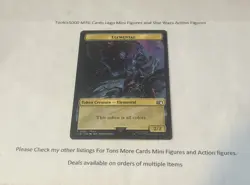 Hero 0009 / Elemental 0021 Token Magic MTG Final Fantasy - IN HAND - Image 2