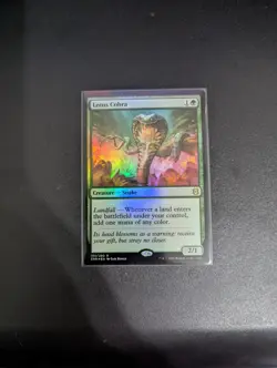 Lotus Cobra Zendikar Rising Foil mtg - Image 1