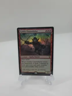 Magic the Gathering Foil Goblin Chainwhirler Dominaria - Image 1