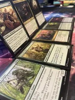 MTG Pauper Commander Deck - Abomination of Llanowar Golgari Elves Graveyard PDH - Image 3