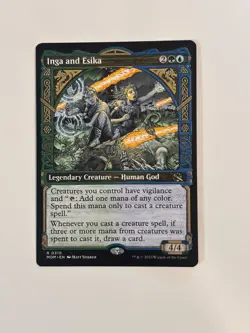 Inga and Esika (Showcase) March of the Machine Magic the Gathering MTG - Image 1