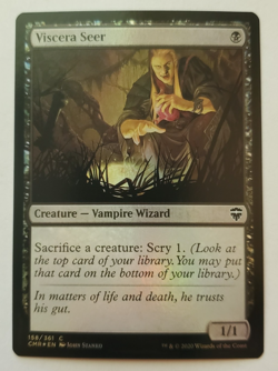 1x Viscera Seer FOIL Commander Legends MTG Magic the Gathering NM - Image 1