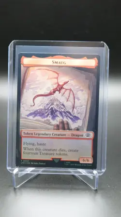 Smaug / Food Token (Foil) - MTG Lord Of The Rings - Image 1