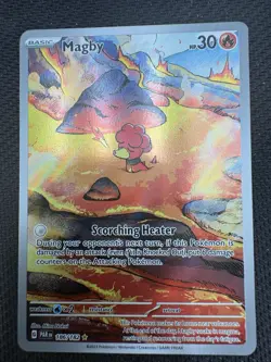 Magby 186/182 Pokemon TCG Scarlet & Violet: Paradox Rift NM - Image 2