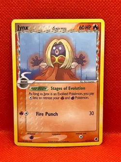 Pokemon Tcg Jynx 17/101 Rare EX Dragon Frontiers Non Holo - Image 1