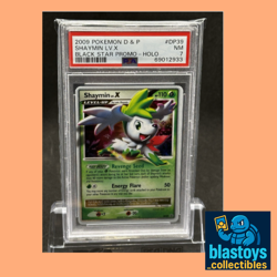 POKEMON BLACK STAR PROMO SHAYMIN LV X #DP39 ULTRA RARE HOLO FOIL PSA 7 NM #* - Image 1