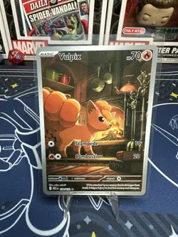 Pokemon TCG Vulpix Mega Evolution 138/132 Secret Rare Near Mint - Image 1