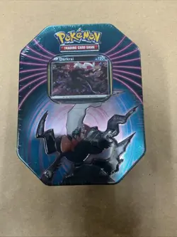Pokemon TCG Mighty Mysterious Tin 2021 Darkrai | New Sealed 820650809859 - Image 1