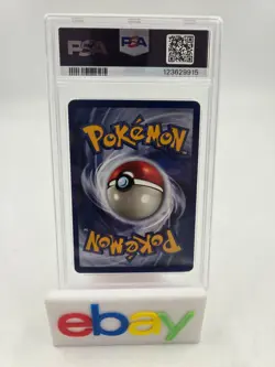 1999 POKEMON BASE SET UNLIMITED #14/102 RAICHU RARE HOLO PSA 7 - Image 2