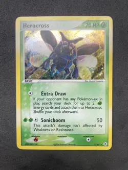 Heracross 7/101 Holo 2004 EX Hidden Legends - Pokemon TCG NM - Image 1