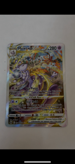 Mewtwo VSTAR GG44/GG70 Pokemon Crown Zenith: Galarian Gallery Holo - Image 2