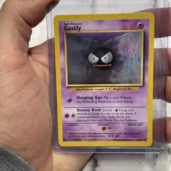 Pokemon Gastly 50/102 BS Base Set Unlimited NM/MT Never Played Vintage Nintendo - Image 1