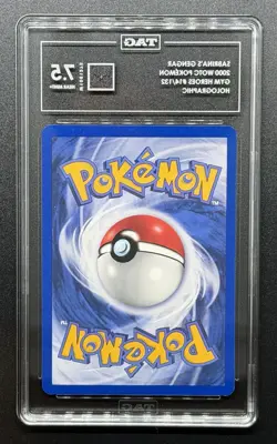 2000 Pokemon Gym Heroes Sabrina’s Gengar 14/132 Holo TAG 7.5 Near Mint + NM+ - Image 4