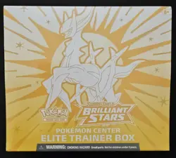 Pokemon Center Exclusive Brilliant Stars Elite Trainer Box New Factory Sealed - Image 1