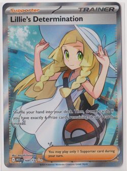 Pokemon - Lillie's Determination 169/132 Me01: Mega Evolution Holo - Image 1