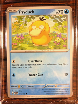 Psyduck Regular Common #054 - CGC MINT 9 - MEW-EN English 151 - Pokemon TCG - Image 2