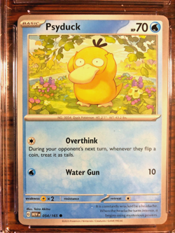 Psyduck Regular Common #054 - CGC MINT 9 - MEW-EN English 151 - Pokemon TCG - Image 5
