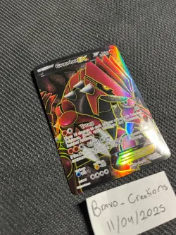 Pokemon Groudon EX Full Art 106/108 Dark Explorers Ultra Rare Holo CLEAN COPY - Image 3