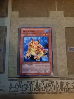 YUGIOH SWAP FROG SOVR-EN034 COMMON 1ST EDITION NM - Image 1