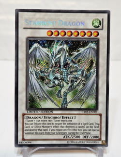 Stardust Dragon CT05-EN001 Secret Rare Yugioh 7848 - Image 1