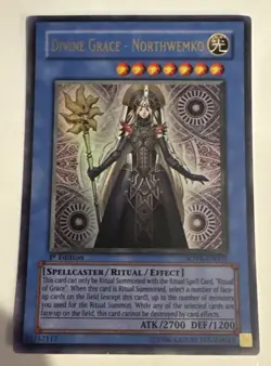 Yugioh Divine Grace Northwemko 1st Edition SOVR-EN039 Ultra Rare NM - Image 1