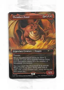 MTG magic cards 1x Themberchaud spring flourishes slx 0028 D&D promo sealed Uniq - Image 1