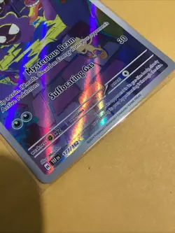 Pokemon SV05: Temporal Forces Gastly Holo Card #177/162 Near Mint Condition - Image 2