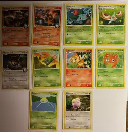 10 Assorted Pokemon Cards 2009 Supreme Victors Platinum Series Lot 1 - Image 1