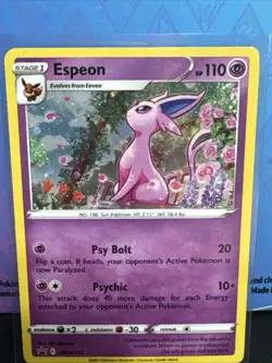 Espeon SWSH174 SWSH: Sword & Shield Promo Cards Holo - Image 1