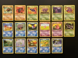 Pokemon 1st Edition Fossil 17 Card Lot - Image 1