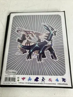 Pokemon Card Binder/Portfolio Ultra-Pro 4-Pocket 82102 2007 Hold 56 Cards - Image 3