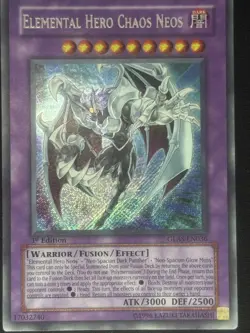 ELEMENTAL HERO CHAOS NEOS GLAS-1N036 YUGIOH YU GI OH CARD - Image 2