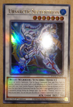 ANGU-EN034 Ursarctic Septentrion Ultra Rare 1st Edition Yugioh Card - Image 1