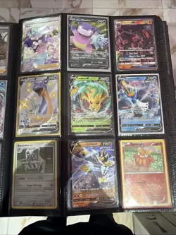 Pokemon Card Lot-360 Cards All HOLO view Pictures Binder Included - Image 3