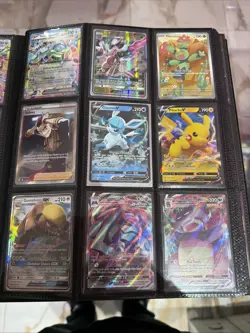 Pokemon Card Lot-360 Cards All HOLO view Pictures Binder Included - Image 5