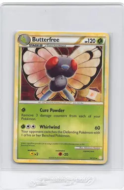 BUTTERFREE 16/123 - NON-HOLO RARE - HeartGold Soulsilver - Pokemon CARD - NM - Image 1