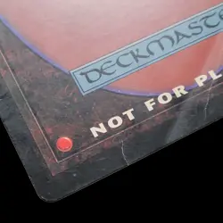 JUZAM DJINN PROMO CARD Giant 6" x 9" Oversize Magic The Gathering mtg VTG 1996 - Image 4