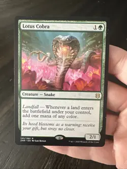 MTG Magic The Gathering Card Lotus Cobra Zendikar Rising Regular 193/280 - Image 3