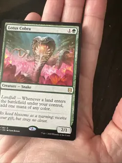 MTG Magic The Gathering Card Lotus Cobra Zendikar Rising Regular 193/280 - Image 5