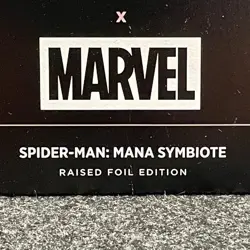 MTG Secret Lair X Marvel Spider-Man: Mana Symbiote Raised Foil Edition - Image 3